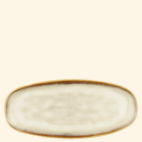 Plat de service - Crème 27cm