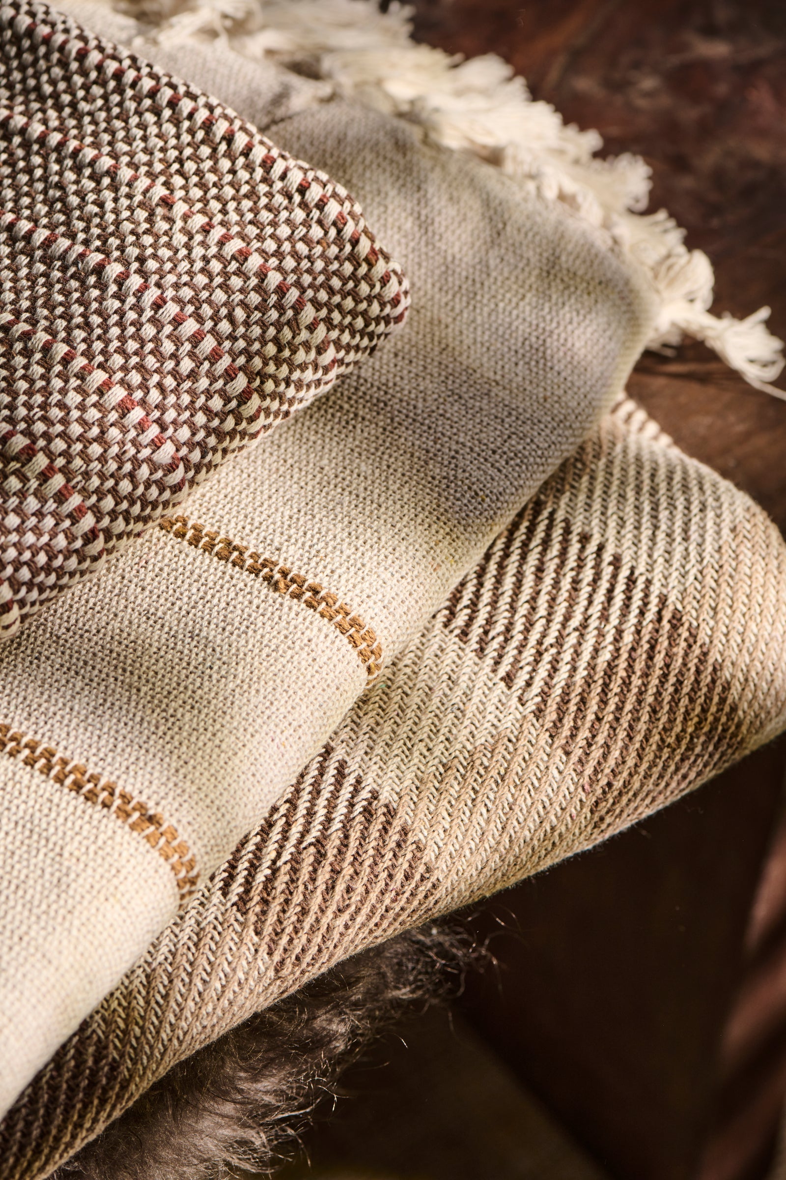 100% cotton throws