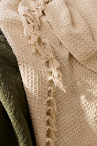 100% cotton throws