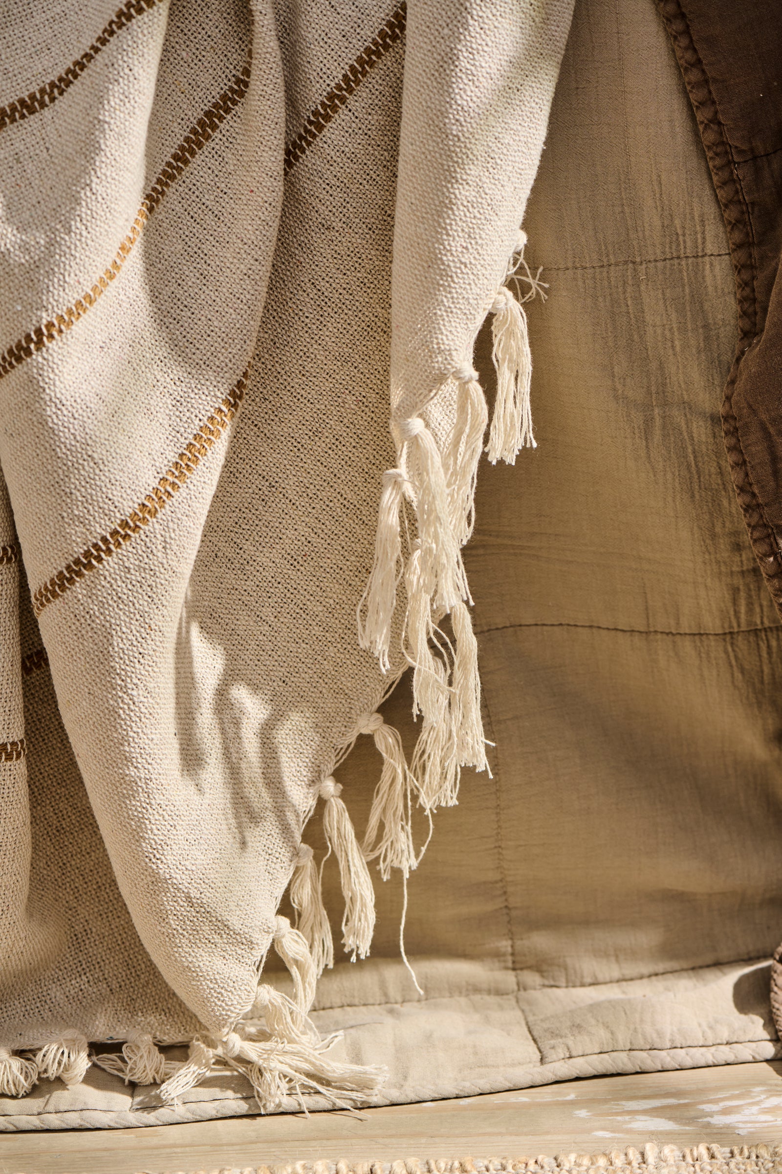 100% cotton throws