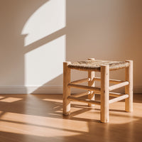 Tabouret carré relax