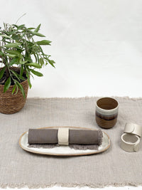 Rond de serviette - céramique artisanale