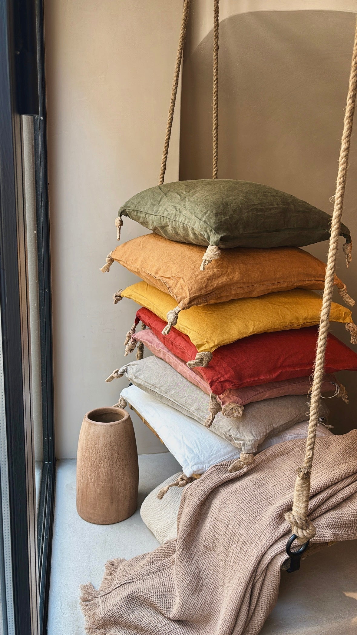 Coussin en lin