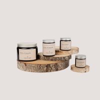 Olive wax candles