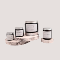 Olive wax candles