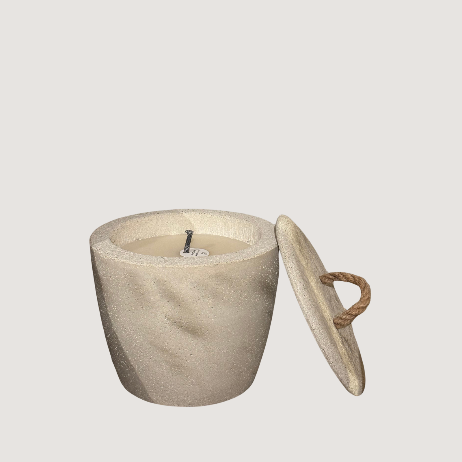 Bougie en béton pour l'extérieur