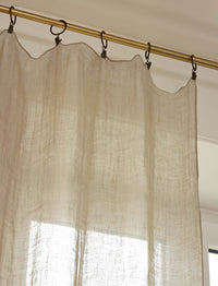 Rideaux Evy - Voile de lin
