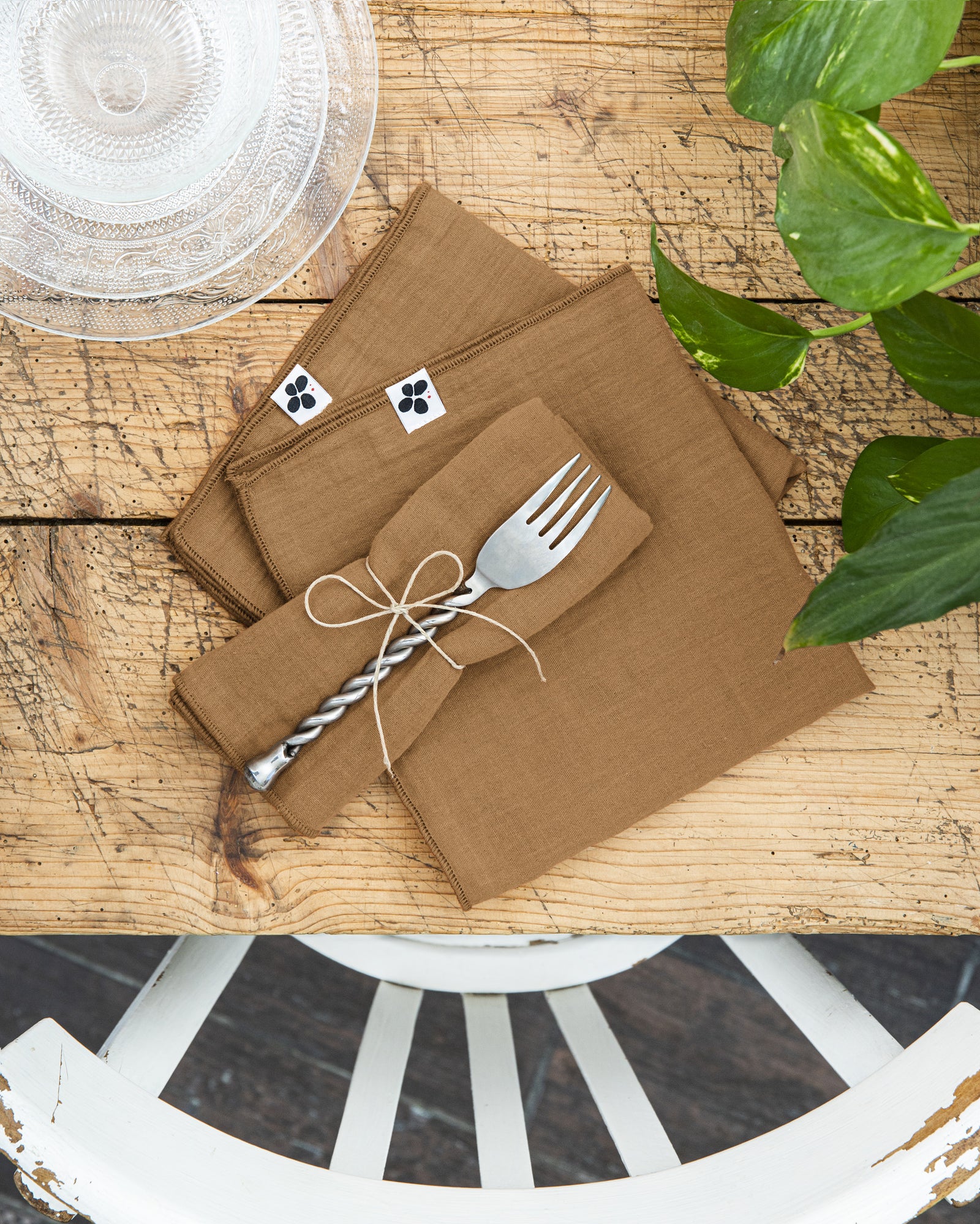 Serviettes de table - Gaze de coton
