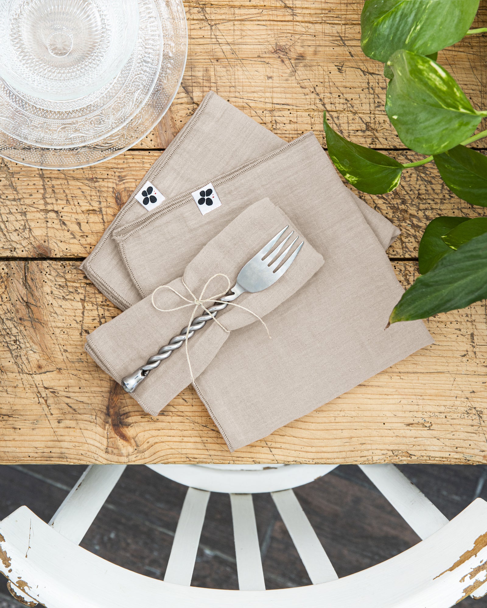 Serviettes de table - Gaze de coton