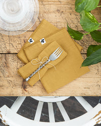 Serviettes de table - Gaze de coton