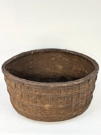Old wicker basket