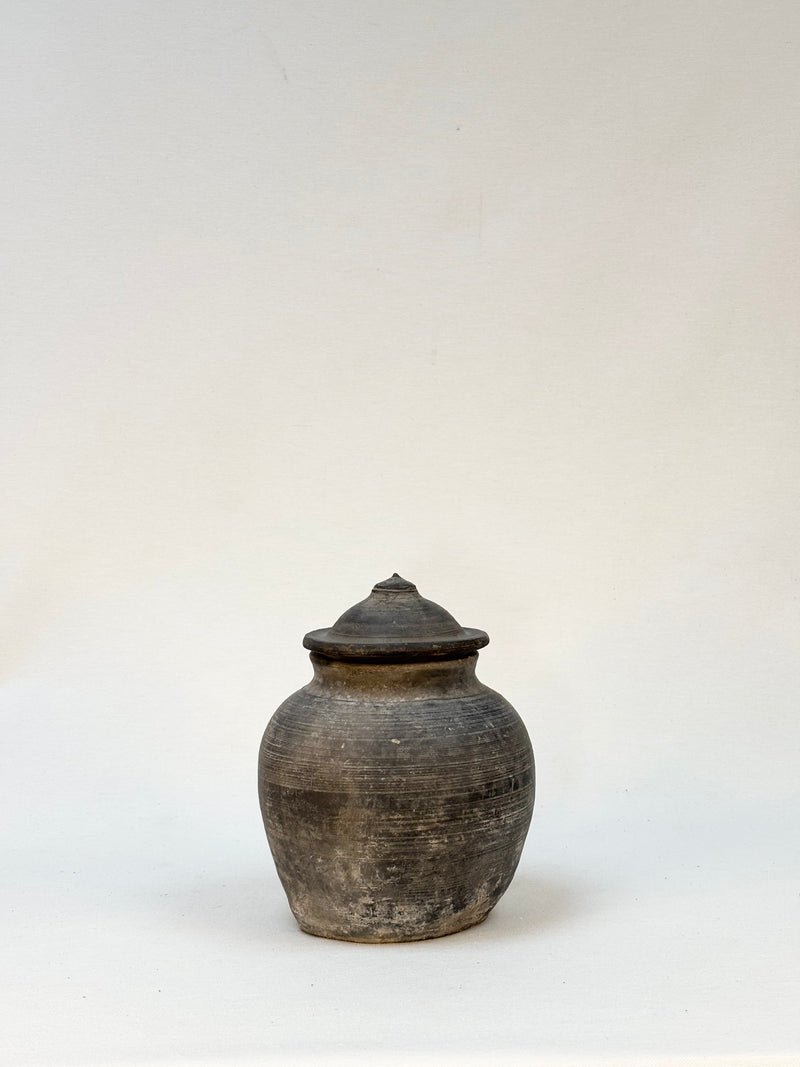Poterie chinoise couvercle