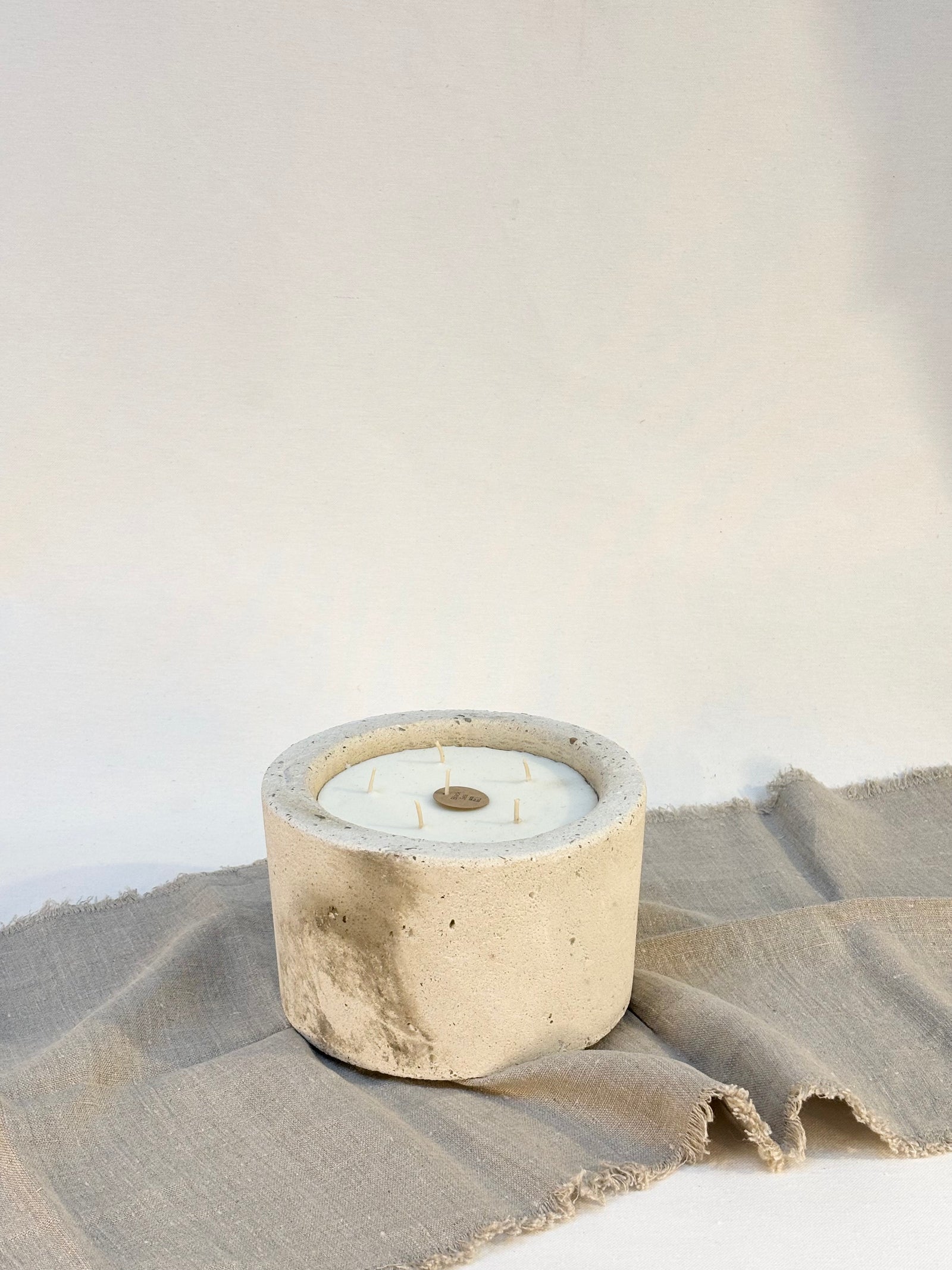 Bougie en béton