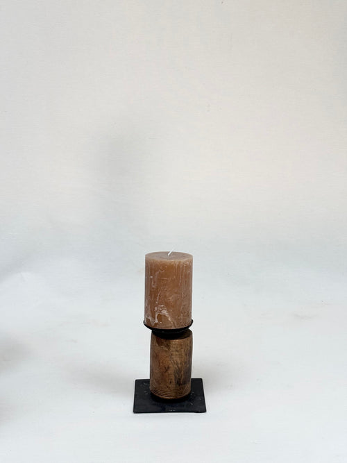 Bougeoirs en bois