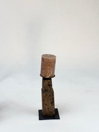 Bougeoirs en bois