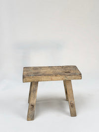 Antique Chinese Elm Mini Stool
