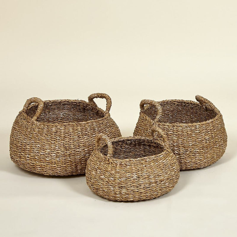 Paniers de rangement tressés - Ronds